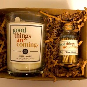 Candles and Match set